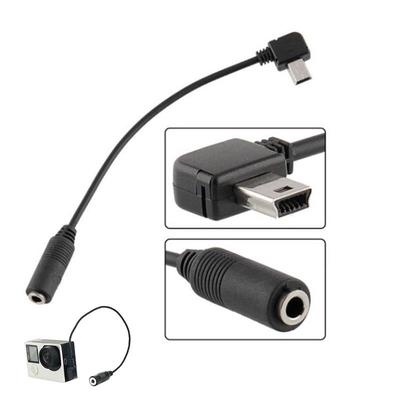 3.5mm External Microphone Clip On Mic for GoPro Hero 3//3+//4