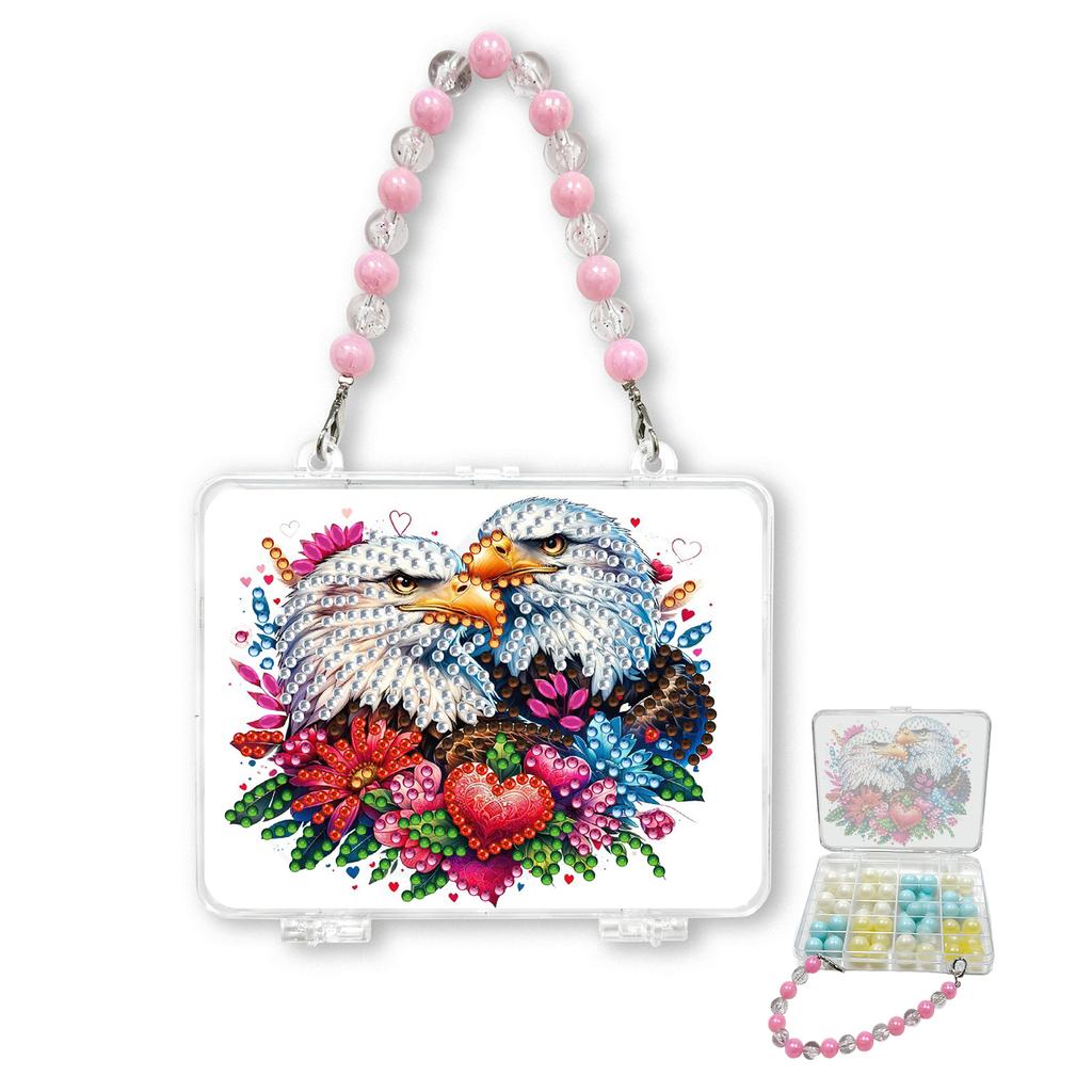 DIY Diamantmalerei Perlen Aufbewahrungsbox Große Kapazität Diamanten Plateau Aufbewahrungskoffer Perlenflaschen Aufbewahrung Handtasche Perlen Organizer