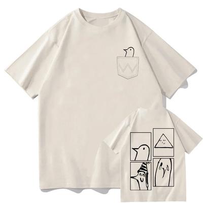 Oyasumi Punpun Printed T Shirts Japanese Anime T-shirts Short Sleeve Men/women Clothing Summer Casual Tops