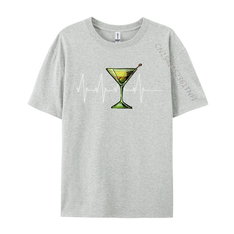 Dirty Martini Heartbeat Comics Family Top T-Shirts Summer Tops T Shirt For Men Graphic Pure Cotton Print T Shirts Drop Shipping