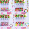 Diy Jewelry Bead Kit With Plastic Beads For Kids Learning And Creative Play