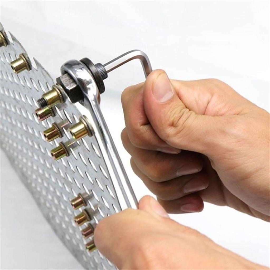 Multiple Size Hand Manual Riveter Nut Tool Suitable for Comforts Tight Space Applications Home Renovations & Auto Repair