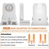 JESLED Non Shunted LED Tombstones - (Pack of 50) T8 Lamp Holder, UL Turn Type Tombstone Lampholder for T10 T12 LED Fluorescent Tube Replacement,