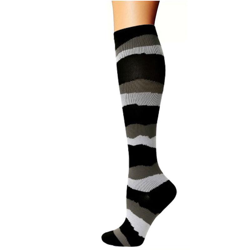 200+ Styles Compression Sports Socks for Men & Women: Breathable, Non-Slip Calf Socks for Fitness & Marathon, Individually Packaged
