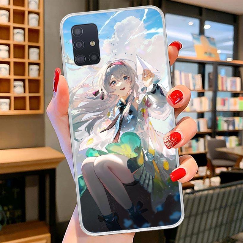 Honkai Star Rail Firefly Cover Phone Case For Samsung Galaxy A12 A22 A32 A52 A72 A02S Phone Case Note 20 Ultra 10 S10 Plus A51 A