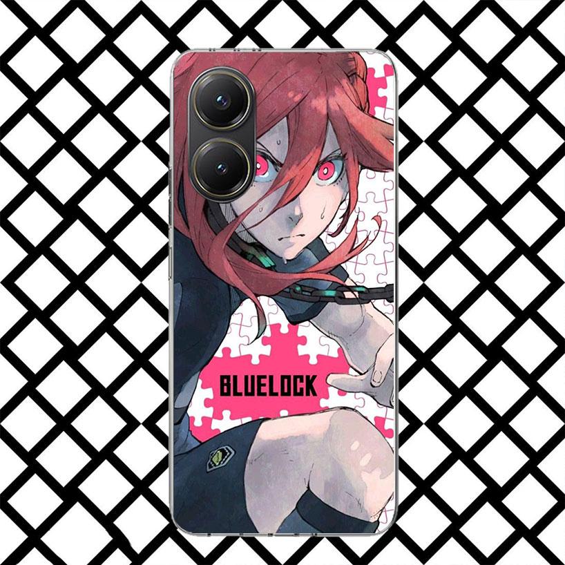 

Blue Lock Chigiri Hyoma Phone Case for Xiaomi Poco F7 Ultra X7 X6 X5 Pro X4 Gt M8 M7 Redmi 15 15C 13 13C 12 12C Soft Cover Funda Redmi 10