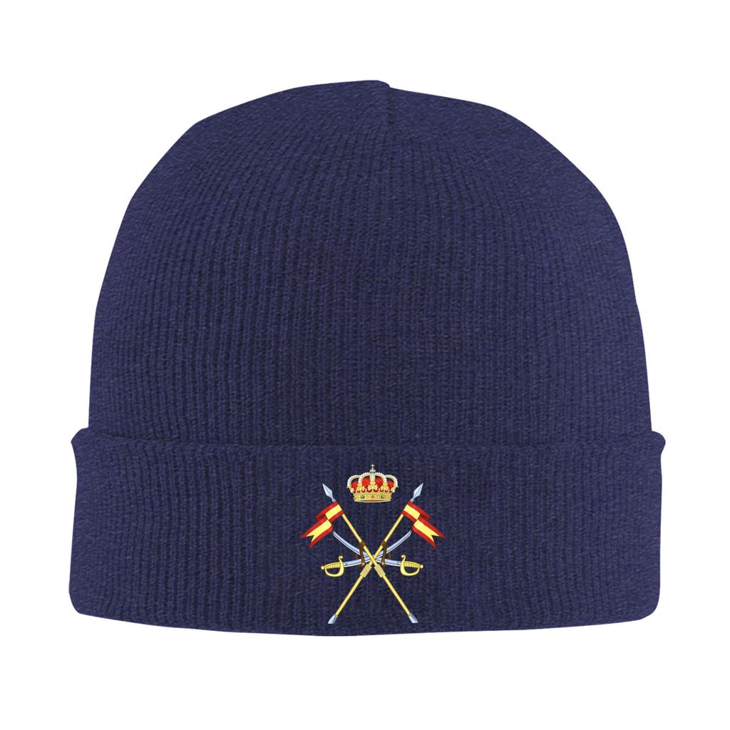 Spanish Army Beanie Hats Bonnet Hats Men Women Retro Kpop Knitting Hat Spring Custom Head Wrap Caps