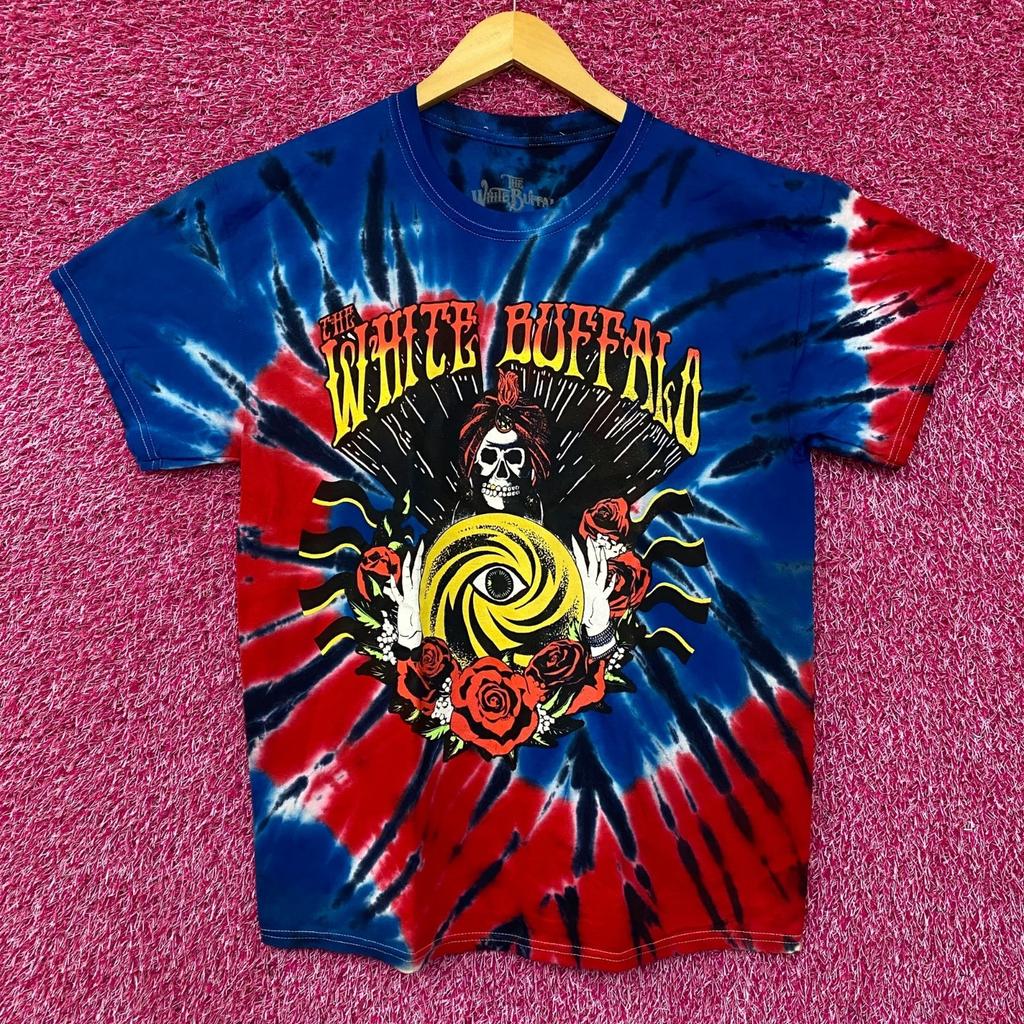 The White Buffalo Fortune Teller Tie Dye T-Shirt