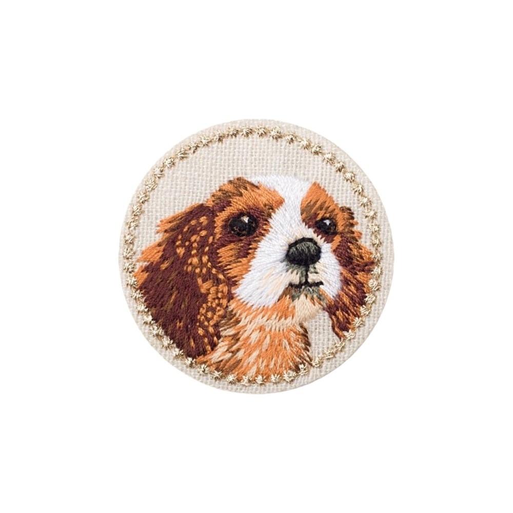 5pcs Clothes Stickers Dog Clothing Patch DIY Clothes Appliques Apparel Cat Embroidered Patch  Sewing