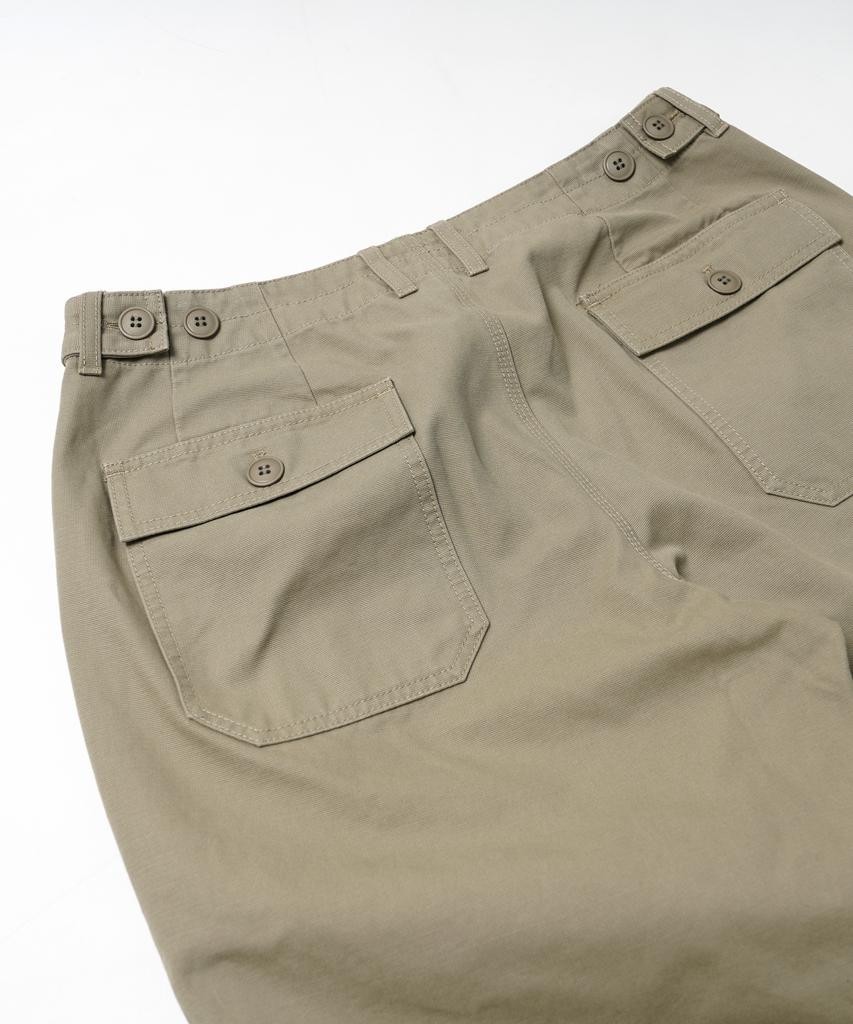 FRIZMWORKS Jungle Cloth Fatigue Pants _ Khaki Beige