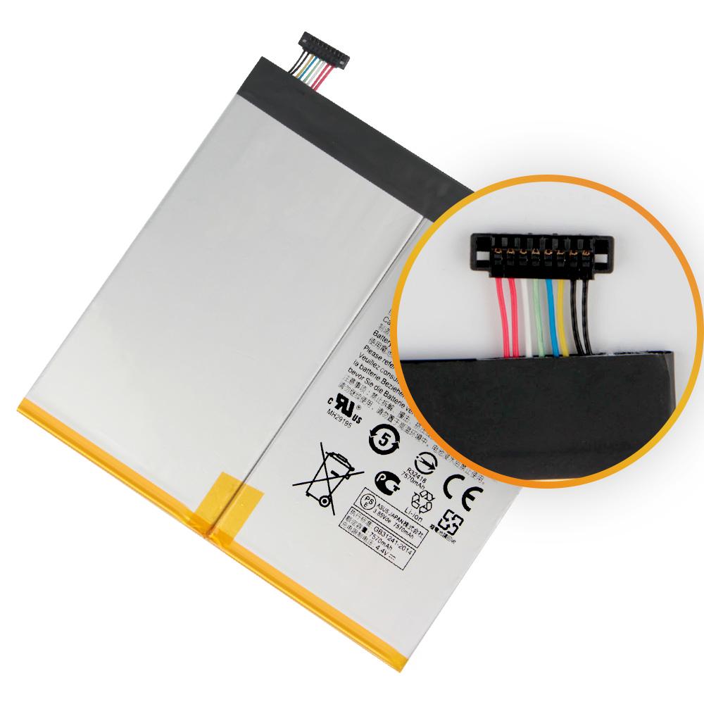 NUOVA Batteria di Ricambio Per ASUS ZenPad Z10 ZT500KL C12P1602 Batteria Tablet 7800mAh
