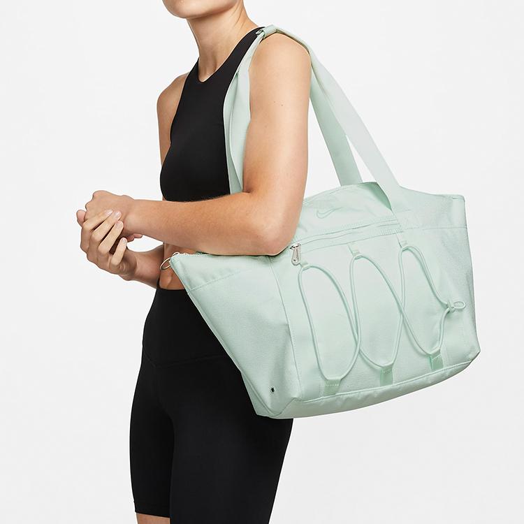 New Nike Polyester Tote Bag Shopping Bag Shoulder Bag Handbag Regular Women's Mint Green CV0063-394