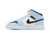 Air Jordan 1 Mid GS Ice Blue Sneakers Retro Bianche Blu 555112-401