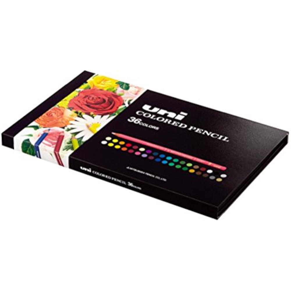 Mitsubishi Pencils UC36CN Unicolor Colored Pencils 36 Color Set