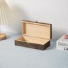 Antique Look Wooden Jewelry Box Rectangular Organizer for Vintage Rings Necklaces Gift Use