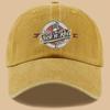 Pc Retro Rock Style Clothing Print Baseball Cap Lightweight Comfortable Breathable Sun Hat Fashionable Easy Aesthetic Men And
