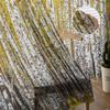 Aspen Trees Autumn Woods Window Curtains For Living Room Bedroom Kitchen Chiffon Sheer Window Treatment