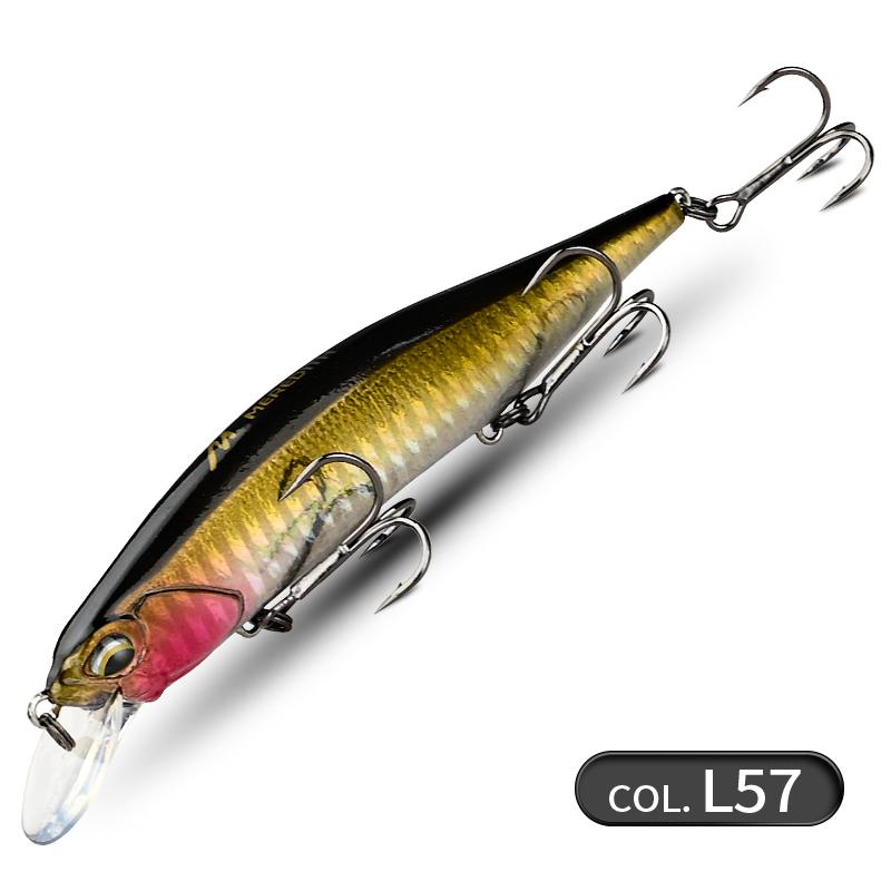 MEREDITH JBR-110SP Jerkbait 110mm 17g Suspending Minnow Pike Bass JBR-110SP