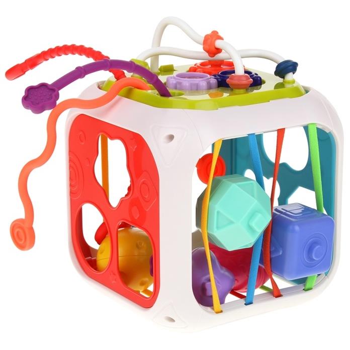 Educational Sensory Cube Sorter Blocks 7 In 1