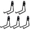 5Pcs WallMounted Garage Hooks Organization Storage Hanger for Power Tool Rope Shovel Bike