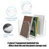 Sturdy MultiPurpose Shelf Book Rack for Magazines Folders Compartment And Office Essential Keep Desk Well Organized