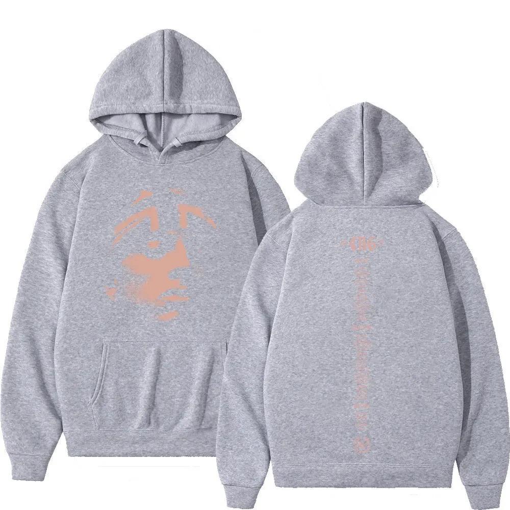 Central Cee Can Can RUSH GREATNESS Tour Graphic Women Men Hoodie Long-sleeved Hip-hop Top Streetwear Oversized Pullover Tracksuit Female Male Clothing