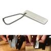 Fishing Hook Sharpener Portable Diamond Knife Whetstone Mini EDC Pocket Fish Hook Sharpen Tool for Camp Hike Outdoor Accessory