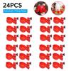 60PC Chicken Drinking Cup Automatic Drinker Chicken Feeder Poultry Waterer Drinking Water Feeder for Chicks Duck Goose Quail
