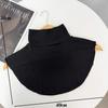 Velvet Fake Collar High Neck Fake Collar New Style of Neck Protection Warm Winter Resistant Collar Autumn Winter Neck Protection