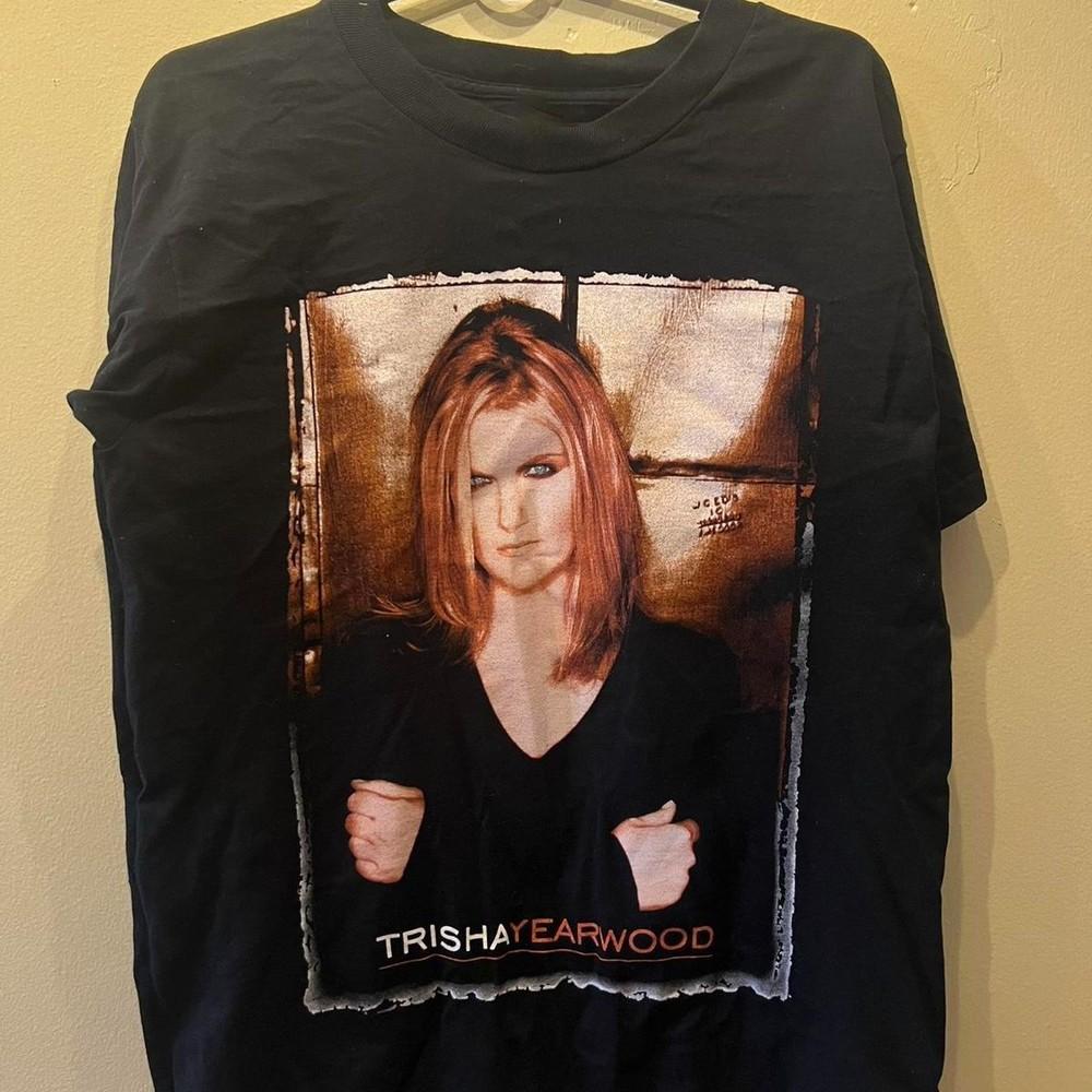 Vintage 1998 Trisha Yearwood Where Your Road Leads Tour T-Shirt BL760 Unisex T-Shirt XL