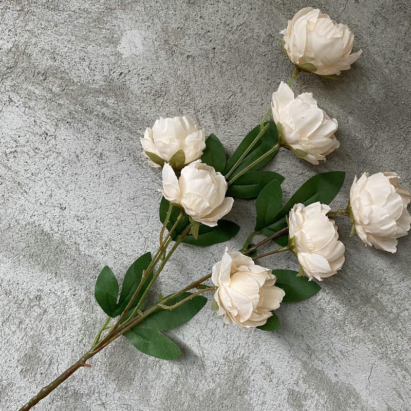 Artificial Peony Flowers Stems For Wedding Party Home Hotel Photography Props