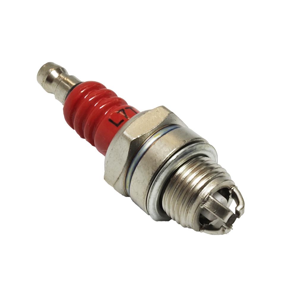 Three-sided Pole Spark Plug For L7T Chainsaw Brush Cutter Trimmer 2500 3800 4500 5200 2 Stroke Electrode Accessories