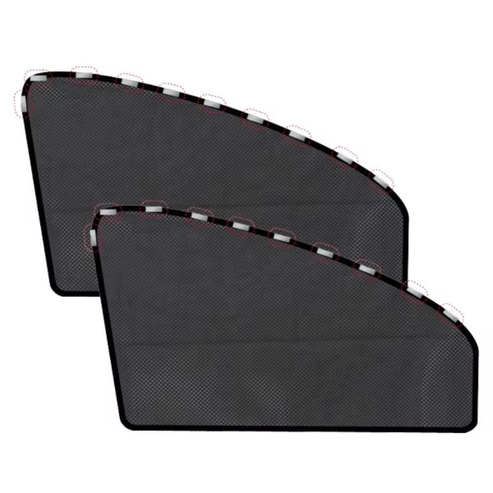 4 PCS Magnetic Design Car Window Sunshade Cover Mesh Material Car Privacy Shield  Rear Window