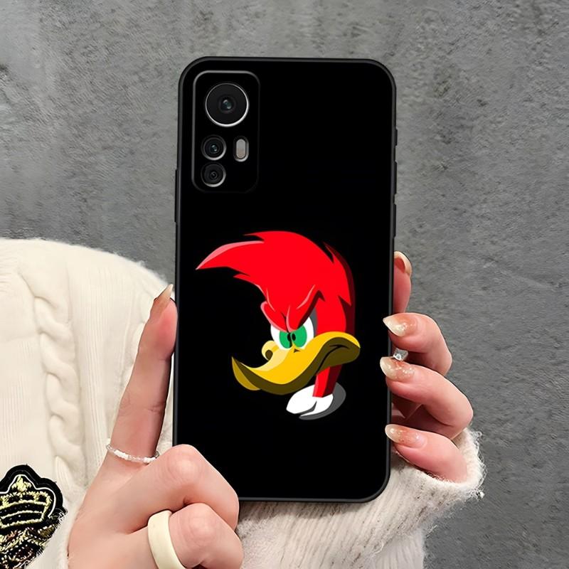 Woodpecker Woody Phone Case For Xiaomi 13 11 11T 9 12 10C 9T 8 9SE 11i Lite Ultra Note 10 Poco F3 M4 M3 Pro Covers