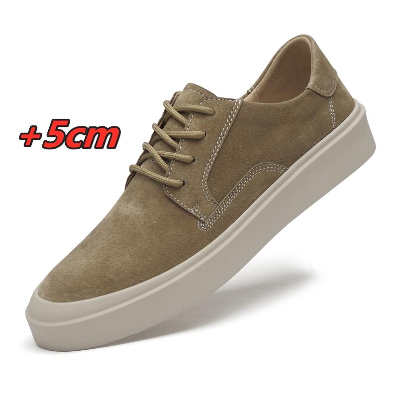 

Обувь на лифте Мужские кроссовки Обувь для увеличения роста Обувь для роста Толстая стелька Обувь на 5 см выше Обувь для высоких мужчин Кроссовки на платформе 44 хаки