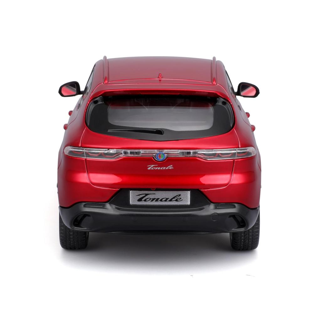 Bburago Alfa Romeo Tonale Červené Mini Auto Odlévané Auto Kompletní Produkt Alfa Romeo Tonale RD 1/24 124 18-21109