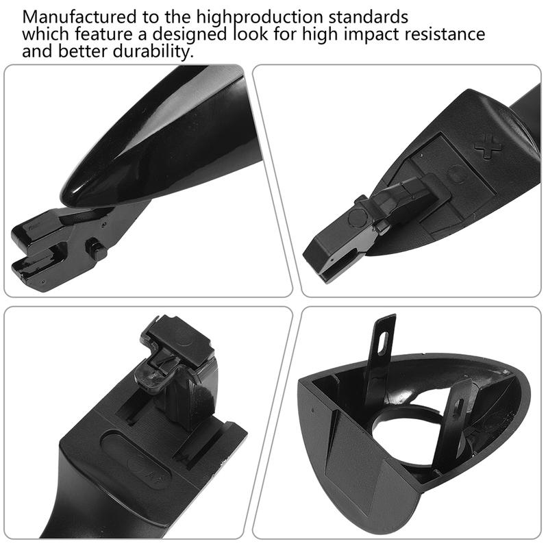 Poignées de Porte Noires Poignées de Porte d'Entrée État Neuf Installation Facile Accessoire Poignée de Porte Noire Pour Voiture Autocollant de Voiture