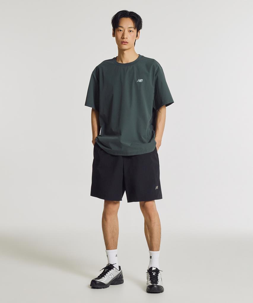 Nyuballanseu Nbneg31623 / Uni Frozen Essential Woven Short Sleeve Tee (Hunter)