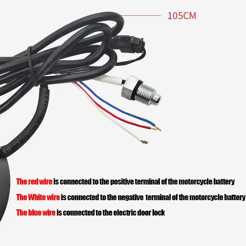 NEW 5-In-1 Waterproof Motorcycle Modified Water Temperature Meter Time Voltmeter 12V Chronometer USB Mobile Phone Charging