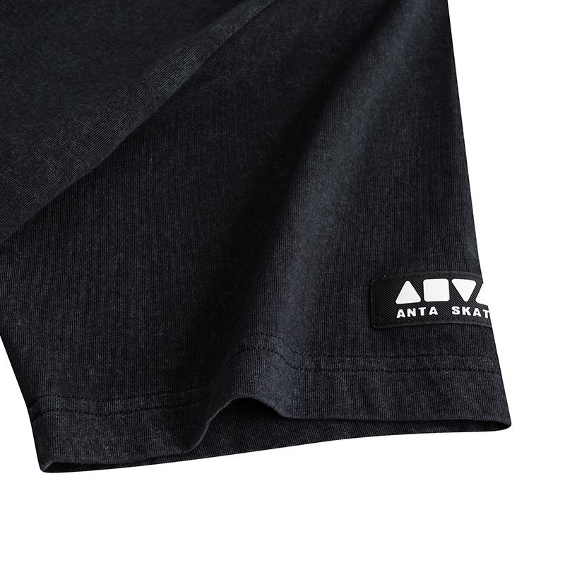 Anta Skate Fashion Comfortable Round Neck Classic T-Shirt Men tops 152628120-5