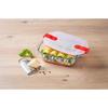 Boîte rectangulaire avec couvercle - PYREX - 1451024 - 23 x 15 cm - 1,1 L - Cook &amp; Heat - Base en verre borosilicate