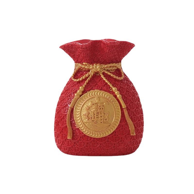 Golden Wheat Ear Festive Vase Ornaments for Home or Housewarming