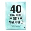 Adult Scratch-off Adventure Dating Card Game: 40 Interactive Board Game Cards for Couples Party