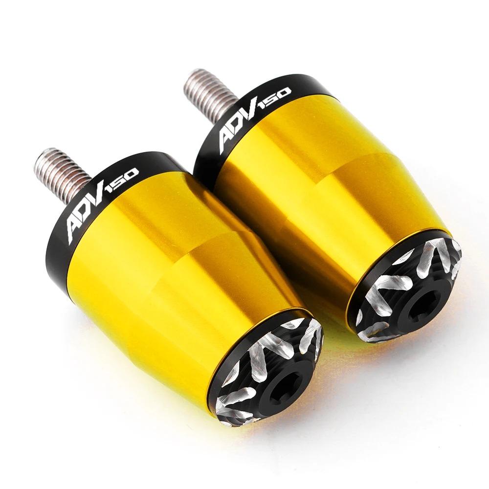 For Honda ADV 150 ADV150 All Years Motorcycle accessories CNC Balanced Handlebar Counterweight Plug Slider Handle Bar Ends Grips