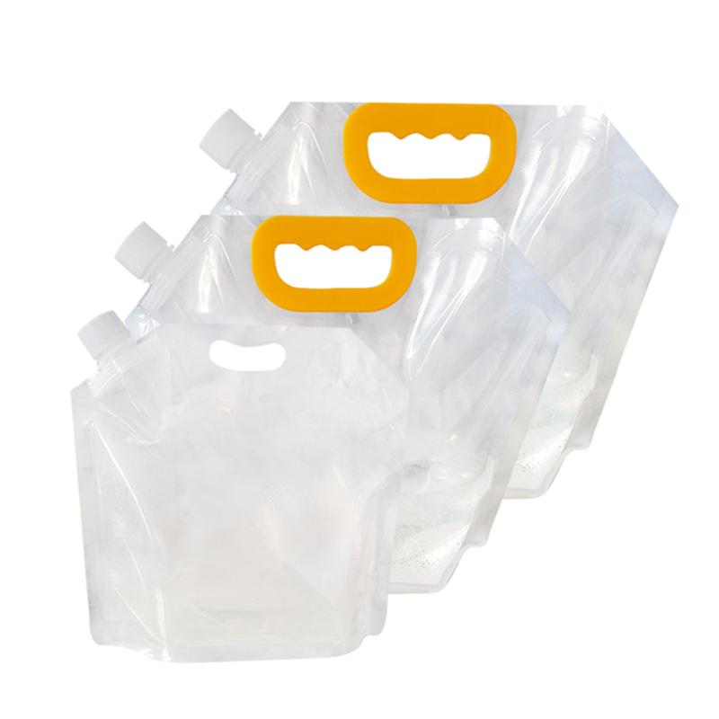 1.5/2.5/5L Stand-up Plastic Drink Packaging Bag Spout Pouch for Beer Beverage Liquid Juice Milk Coffee DIY Packaging Bag