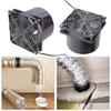 11.8cm Adjustable Speed Exhaust Blower Fan Kit Ventilation Blower For Electronics Repair And 3D Printing Applications