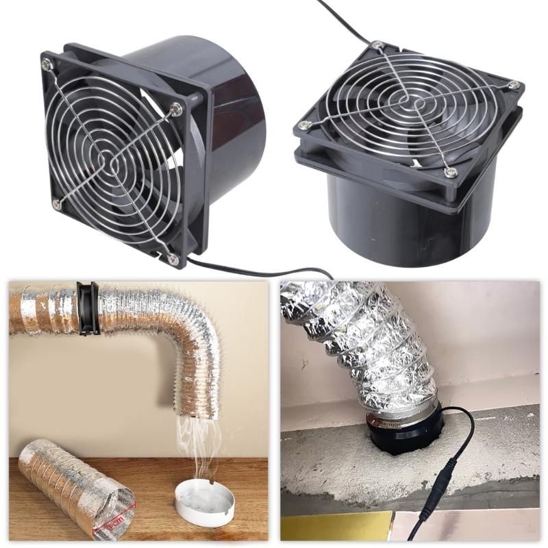 11.8cm Adjustable Speed Exhaust Blower Fan Kit Ventilation Blower For Electronics Repair And 3D Printing Applications