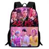 Neue Kpop Hexenjägerin Mädchengruppe Schultasche High-Definition-Druck Lässiger grenzüberschreitender leichter Rucksack