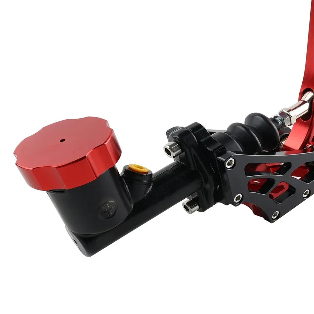 Car Handbrake Racing Hydraulic Handbrake Long Level Gear Kit Black Red Silver Hand Brake Aluminum Drift Hydro E-Brake