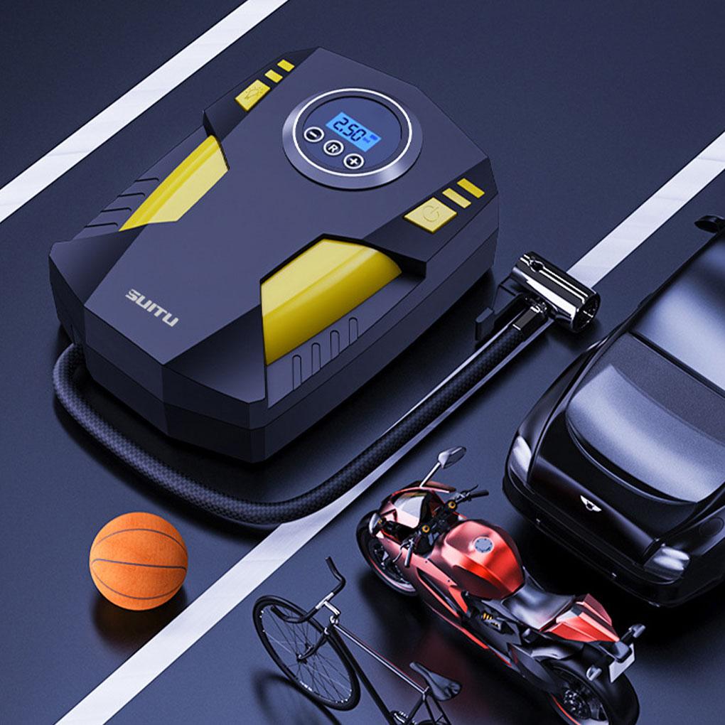Fast Inflation Car Tyre Inflator - Portable And Powerful In-Car Accessory For Quick Tire Pumping Durable Inflatable Pump
